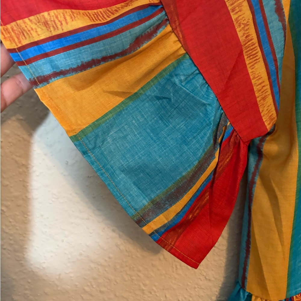 Colorful Striped Maxi Dress - Picture 4 of 9